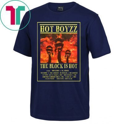 HOT BOYZZ THE BLOCK IS HOT SHIRT SAN FRANCISCO 49ERS TEE