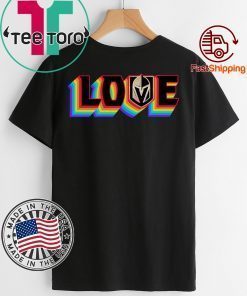 VGK Pride Love is Love Funny 2019 T-Shirt