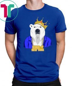 NEW YORK METS KING OF NEW YORK SHIRT PETE ALONSO - POLAR BEAR TEE