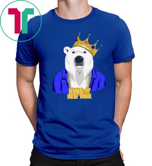 NEW YORK METS KING OF NEW YORK SHIRT PETE ALONSO - POLAR BEAR TEE