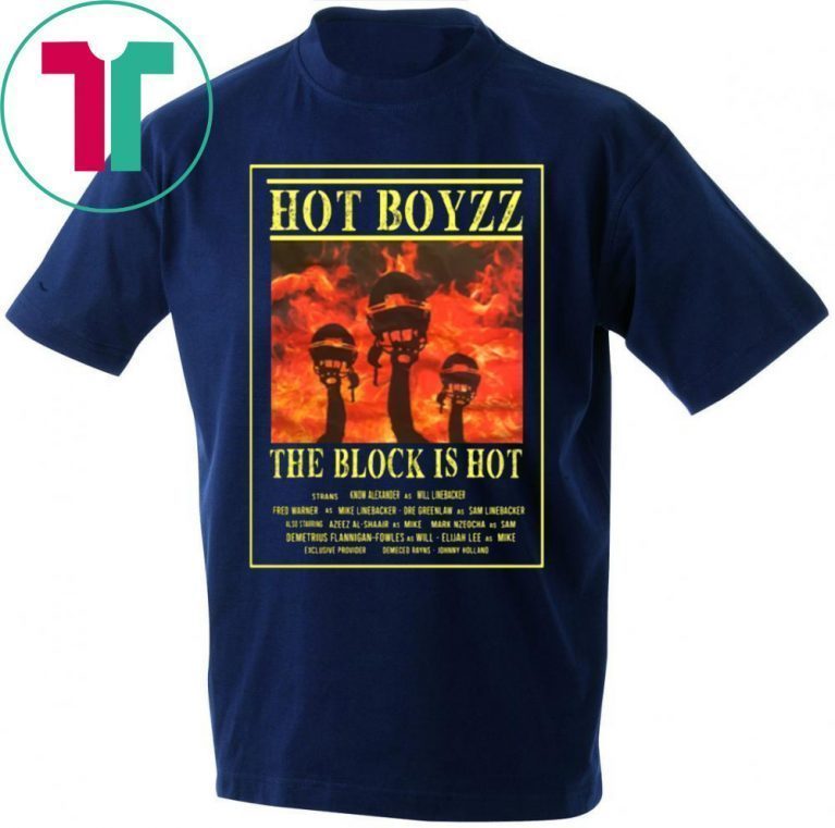 HOT BOYZZ THE BLOCK IS HOT SHIRT SAN FRANCISCO 49ERS TEE