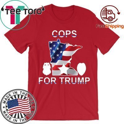 Cops For Trump Minnesota Tee Shirts