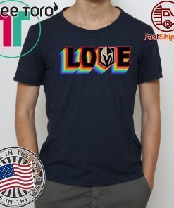 VGK Pride Love is Love Funny 2019 T-Shirt