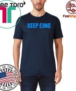 Keep £Ing Keep Pounding Ron Rivera Panthers Unisex T-Shirt