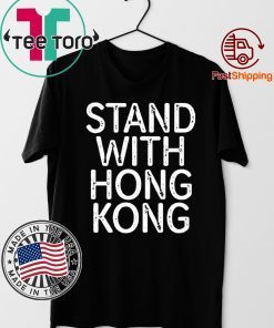 Offcial Lakers Fans Stand With Hong Kong Tee Shirt