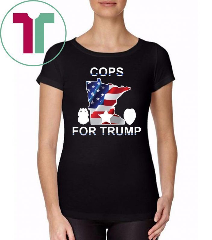 Cops for Trump Vote Donald Trump 2020 Tee Shirt