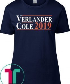 Verlander cole 2019 tee shirt