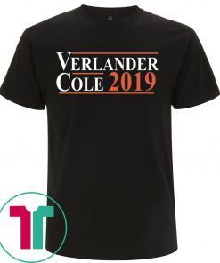 Verlander cole 2019 tee shirt