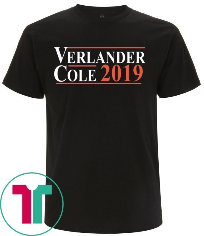 Verlander cole 2019 tee shirt