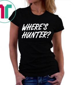 Where's Hunter T-Shirt for Mens Womens Kids