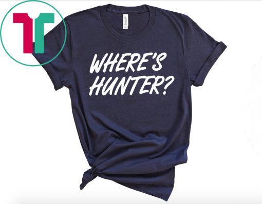 Trump Where’s Hunter T-Shirt Limited Edition