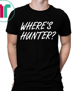 Where's Hunter Shirt Limited Edition