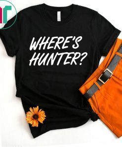 Where's Hunter 2020 T-Shirt