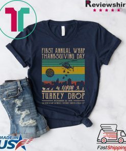 Vintage Wkrp Turkey Drop Thanksgiving Funny T-Shirt