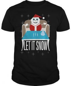 COKE SANTA LET IT SNOW SHIRT