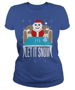 COKE SANTA LET IT SNOW SHIRT