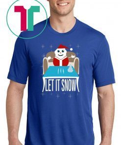 COKE SANTA LET IT SNOW SHIRT