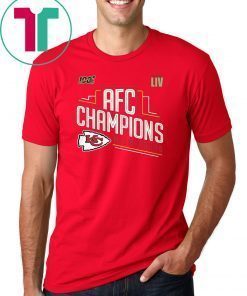 Kansas City Chiefs 2019 AFC Champions T-Shirt