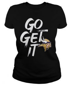 Minnesota Vikings GO GET IT Tee Shirt