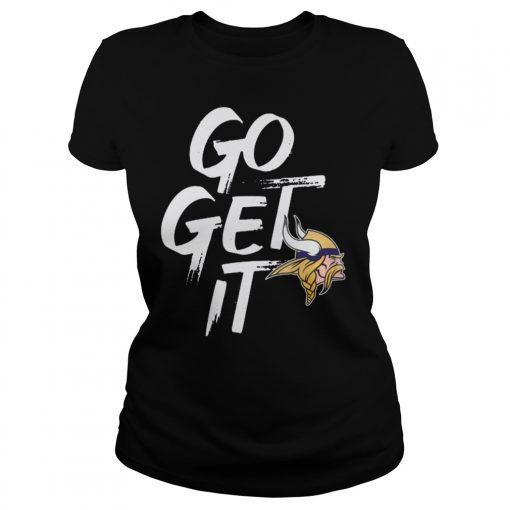 Minnesota Vikings GO GET IT Tee Shirt