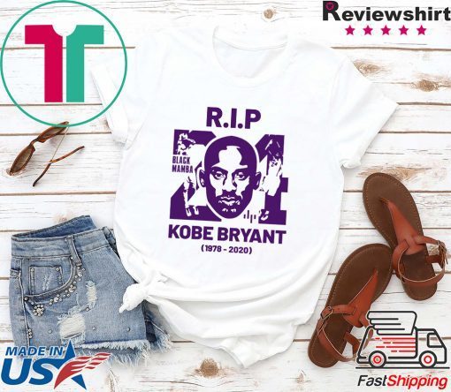 RIP Kobe Bryant Black Mamba Shirt