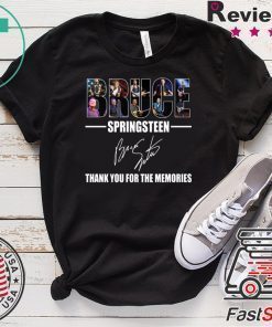 Bruce Springsteen thank you for the memories Shirts