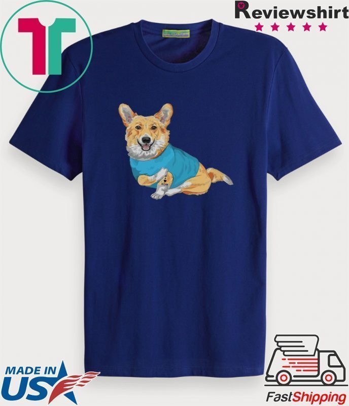 Corgi Tattoo I Love Mom Official T-Shirt