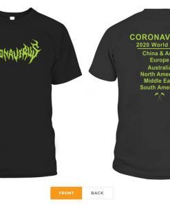 Coronavirus 2020 World Tour Tee Shirts