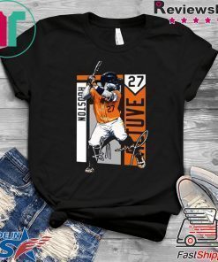 Jose Altuve 27 Houston Jersey Official T-Shirt