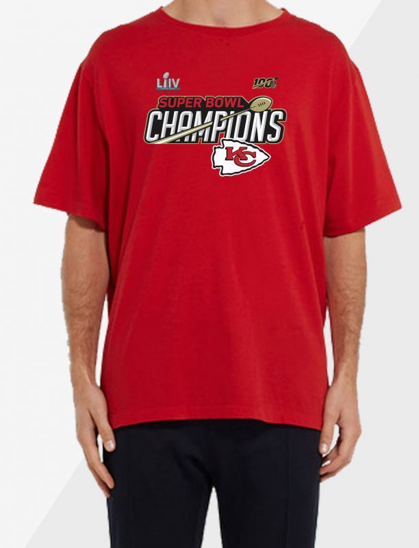 Kansas City Chiefs Super Bowl LIV Champions Tee Shirt