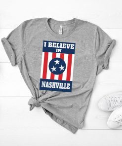 I Believe In Nashville Tornado Mural Nashville Official T-Shirts