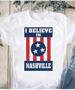 I Believe In Nashville Tornado Mural Nashville Official T-Shirts