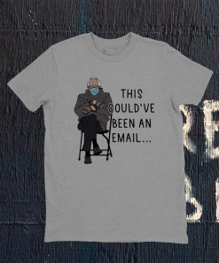 Bernie Sanders Mittens Could Have Been an Email Tee Shirt
