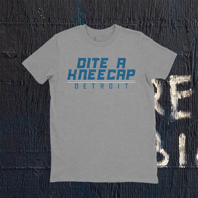 Bite A Kneecap Detroit Football 2021 Shirts