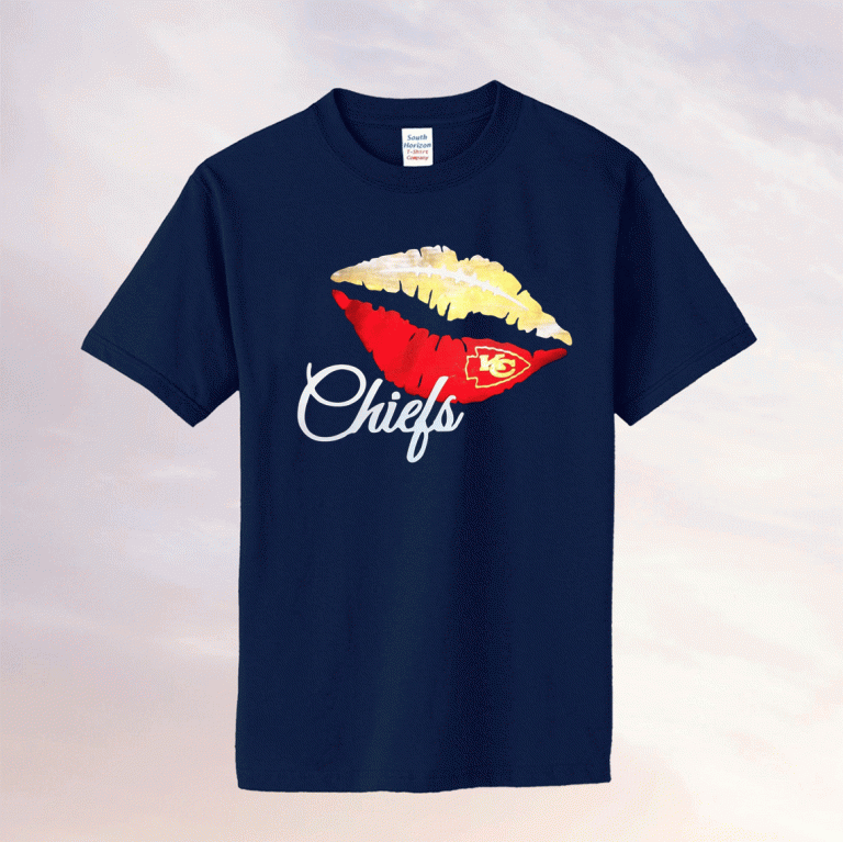 Chiefs lips 2021 tee shirt