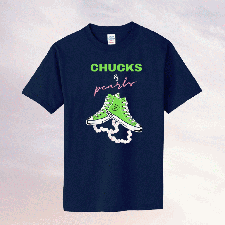 Chucks and Pearls 2021 AKA Tee Shirt