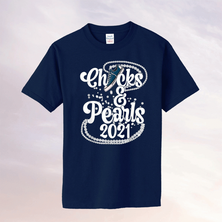 Chucks and Pearls 2021 Inauguration Day Tee Shirt