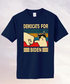 Democats for Cat Biden Biden Harris Tee Shirt