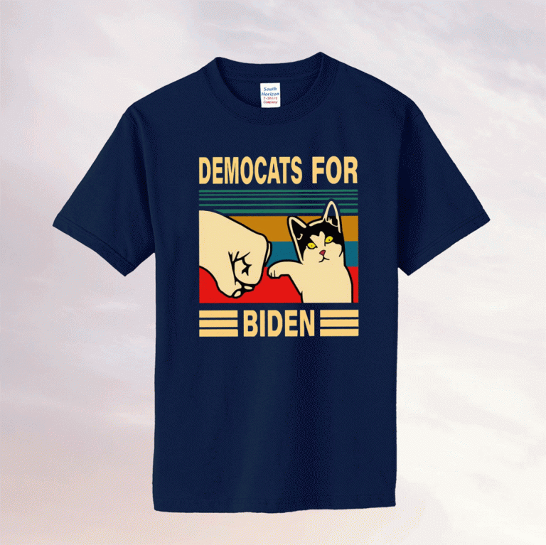 Democats for Cat Biden Biden Harris Tee Shirt