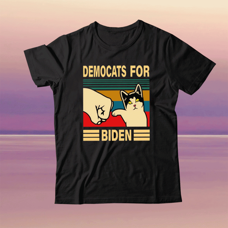 Democats for Cat Biden Biden Harris Tee Shirt