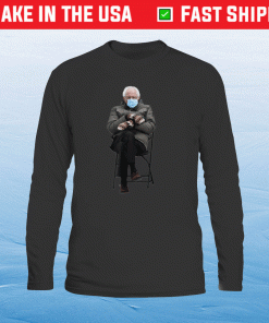 Funny Meme Mittens Bernie Sanders Mittens Long Sleeve