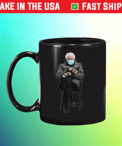 Funny Meme Mittens Bernie Sanders Mittens Mug