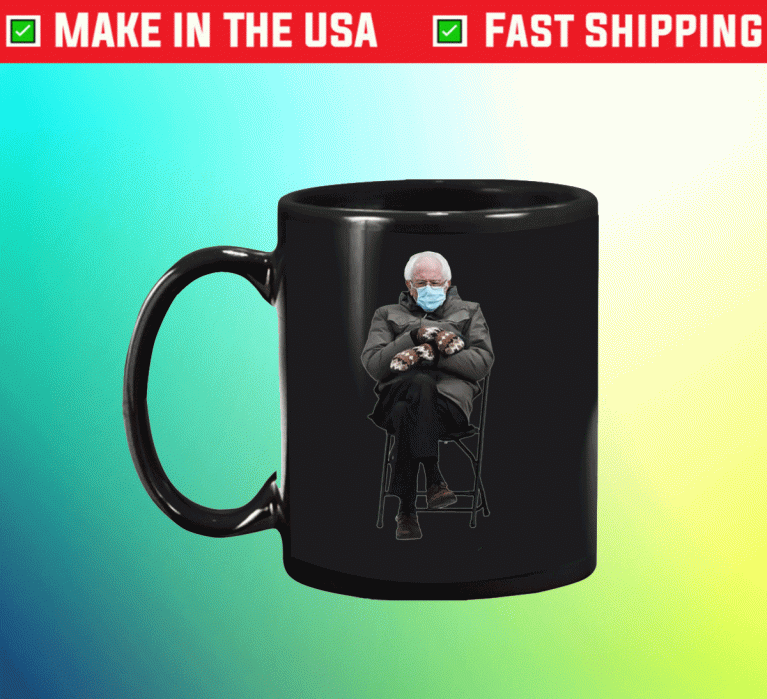 Funny Meme Mittens Bernie Sanders Mittens Mug