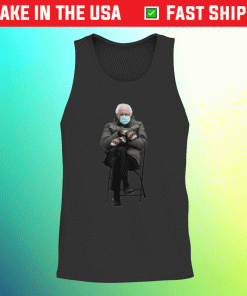 Funny Meme Mittens Bernie Sanders Mittens Tank-Top