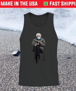 Funny Meme Mittens Bernie Sanders Mittens Tank-Top