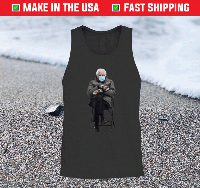 Funny Meme Mittens Bernie Sanders Mittens Tank-Top