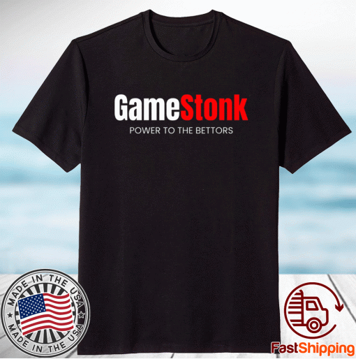 GameStonk Wall Street Bets Stock Market Investor Game Stonk 2021 Tee Shirt