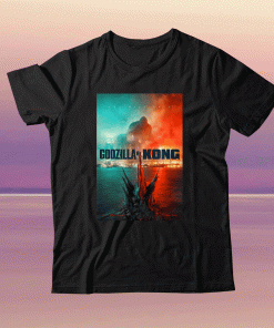 Godzilla vs Kong Official Poster Tee Shirt