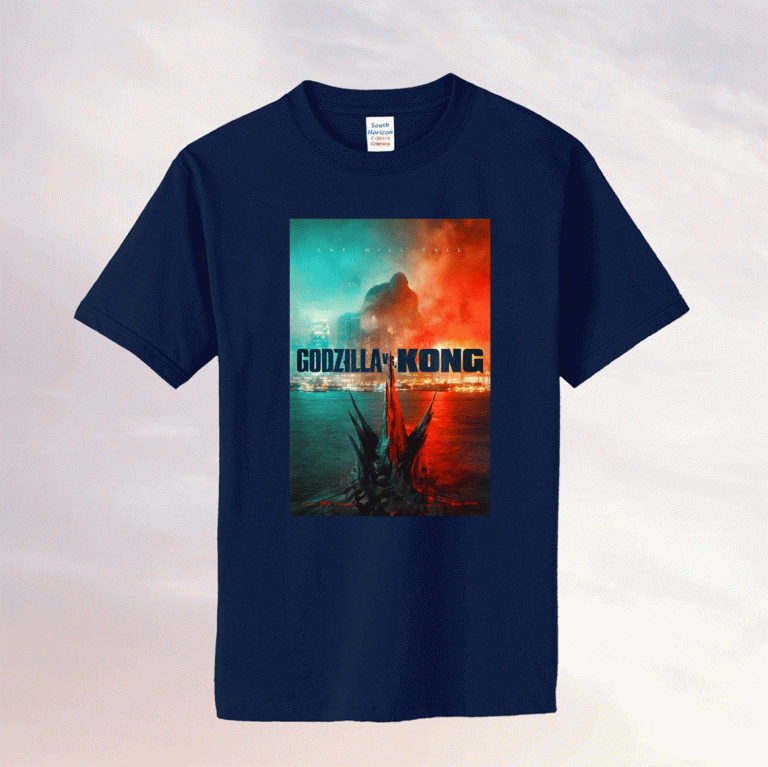 Godzilla vs Kong Official Poster Tee Shirt