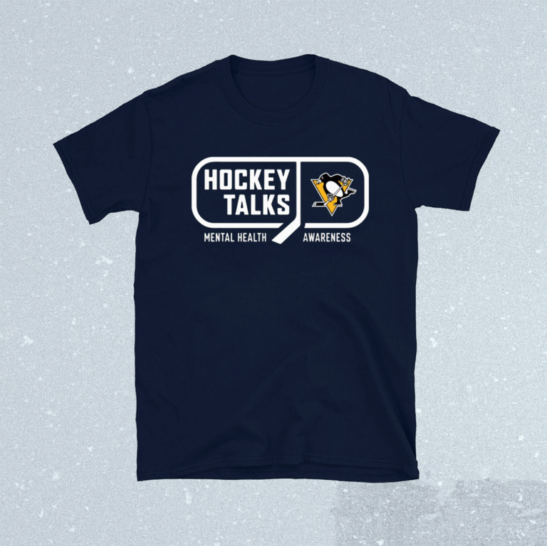 Hockey talks mental health awareness Pittsburgh 2021 TShirt